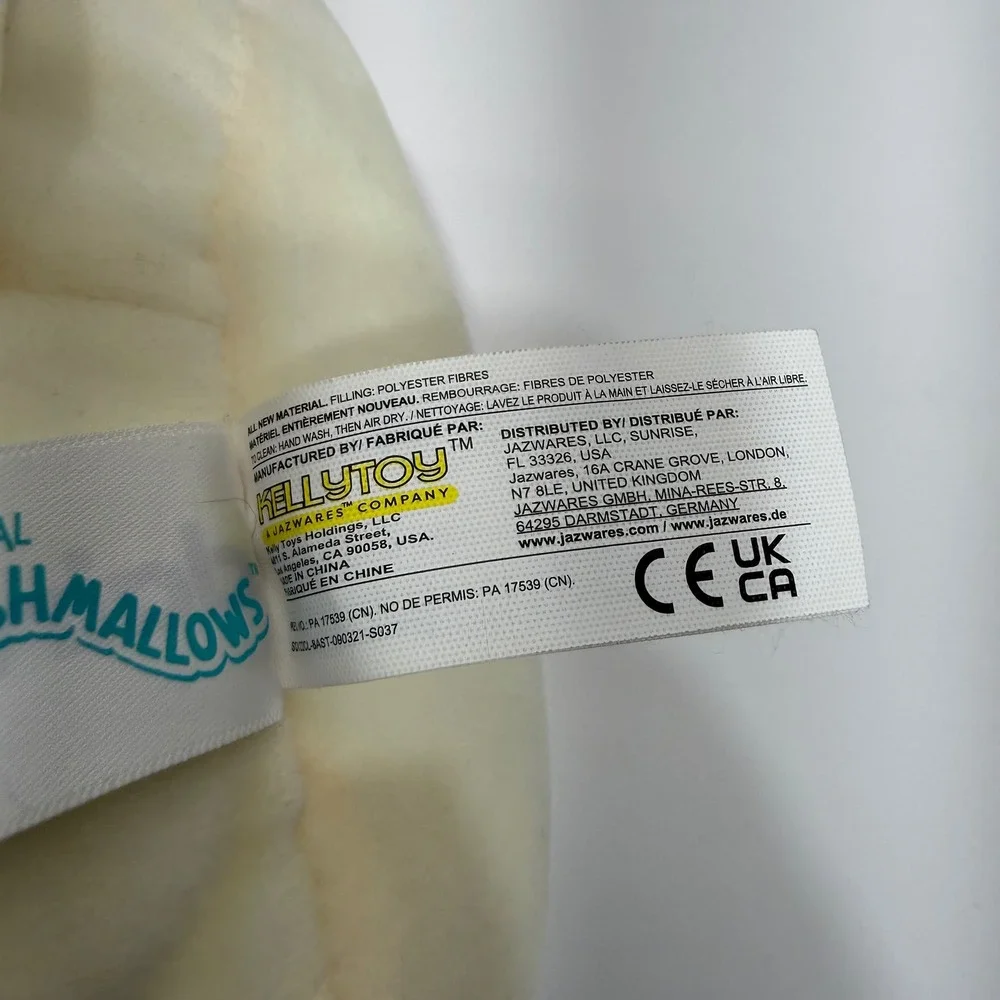 Squishmallows Caedyn the Cow 8 Inch Pink Cream Heart Nostrils Plush Claire's Toy
